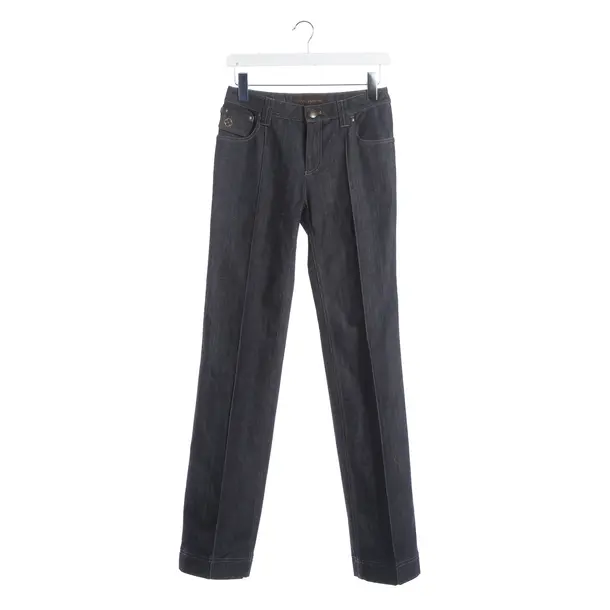 Jeans Flared, in Navy, Baumwolle, Louis Vuitton