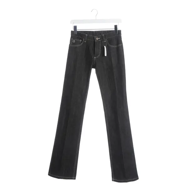 Jeans Flared, in Dunkelgrau, Baumwolle, Louis Vuitton