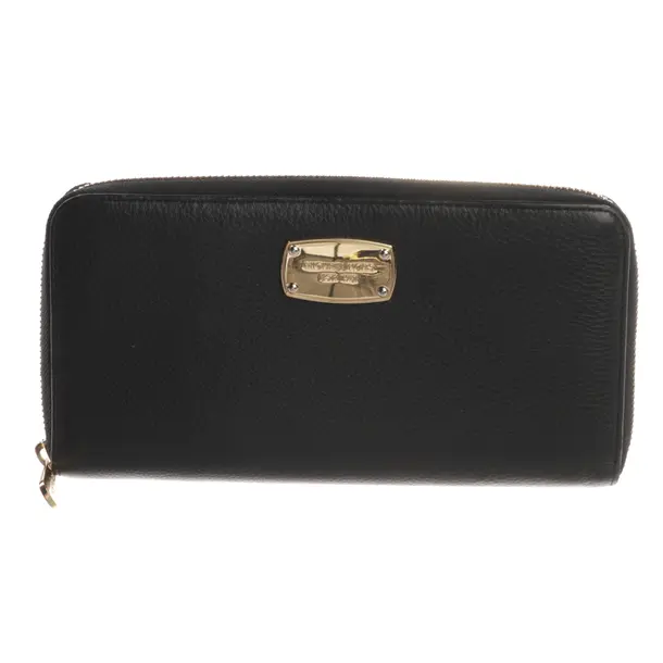 Wallet, in Black, Leather, Michael Kors