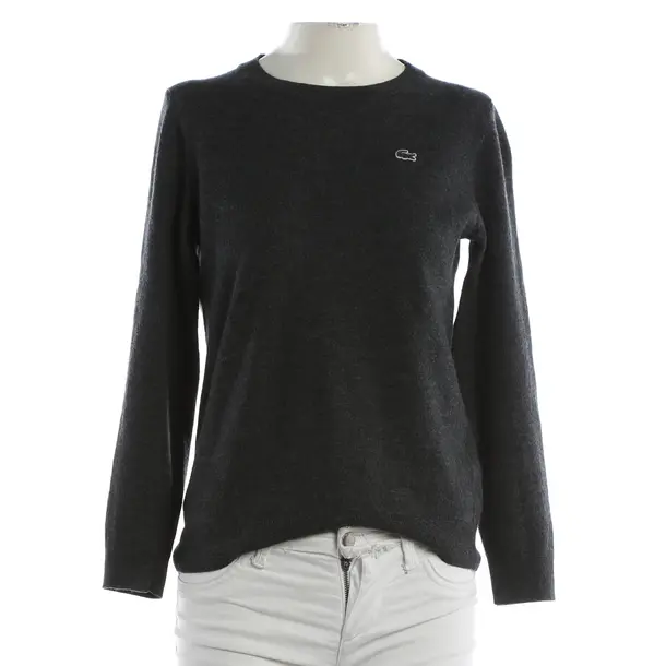 Maglione, in Grigio scuro, Lana, Lacoste