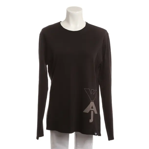 Long Sleeve Shirt, in Black, Bamboo, Armani Jeans