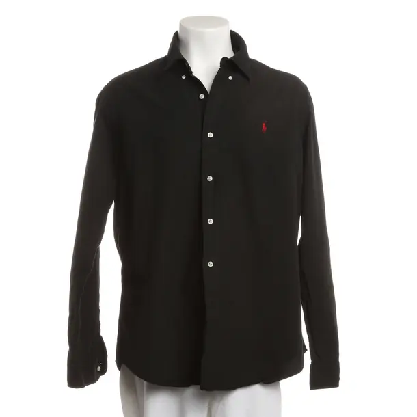 Shirt, in Black, Cotton, Lauren Ralph Lauren