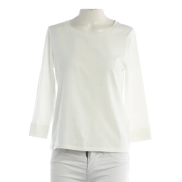 Longsleeve, in Weiß, Baumwolle, Max Mara