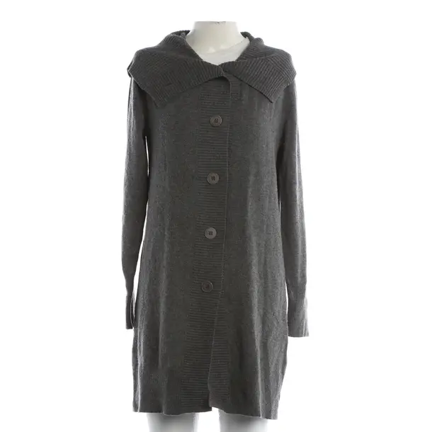 Cardigan, in Gray, Wool, Hugo Boss