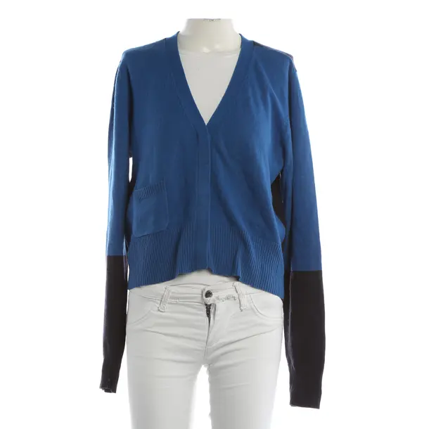 Cardigan, in Blue, Wool, Diane von Furstenberg