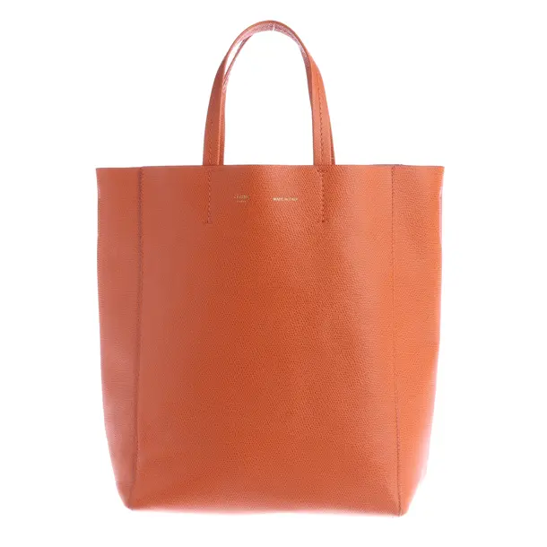 Shopper, in Dunkelorange, Leder, Céline