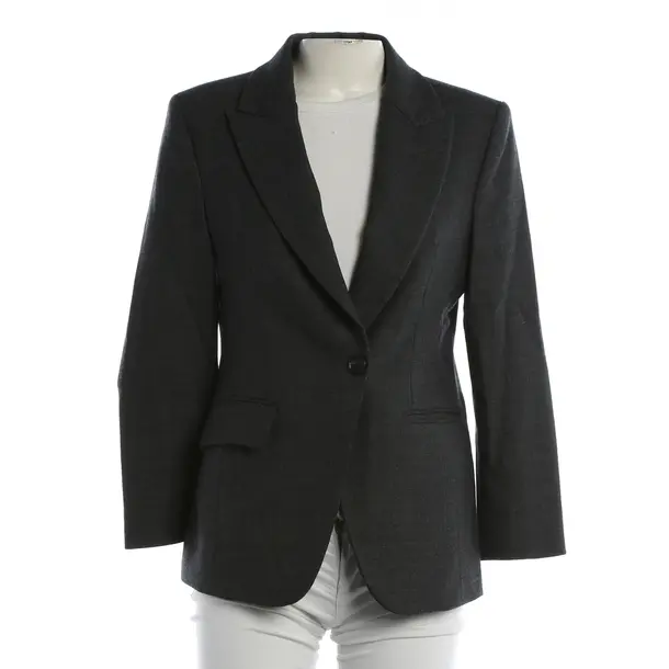 Blazer, in Black, Wool, Brunello Cucinelli