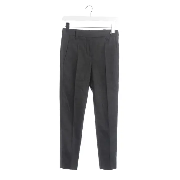 Pants, in Gray, Wool, Brunello Cucinelli