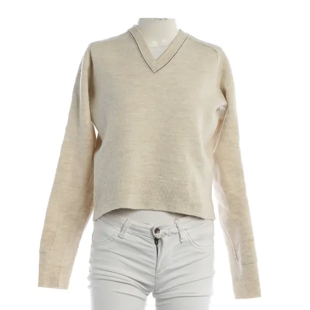 Jumper, in Beige, Wool, Céline