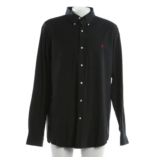 Shirt, in Black, Cotton, Polo Ralph Lauren