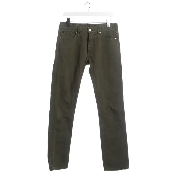 Slim Fit Jeans, in Olive Green, Cotton, Marc Jacobs
