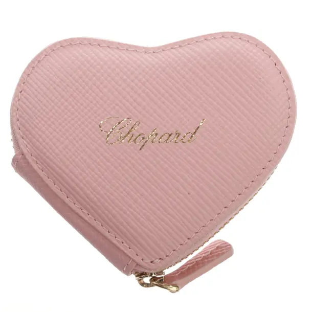 Portafoglio, in Rosa chiaro, Pelle, Chopard