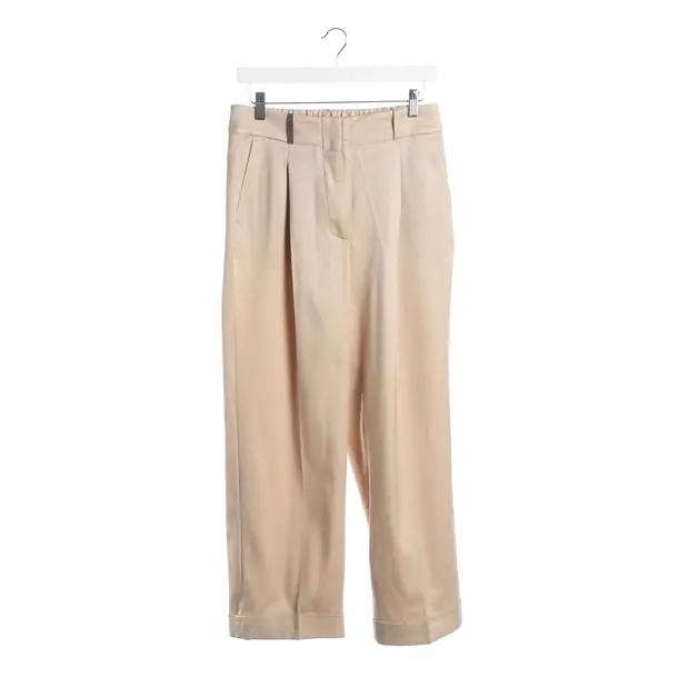 Hose, in Gold, Wolle, Peserico