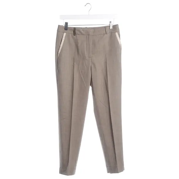 Pants, in Brown, Wool, Peserico