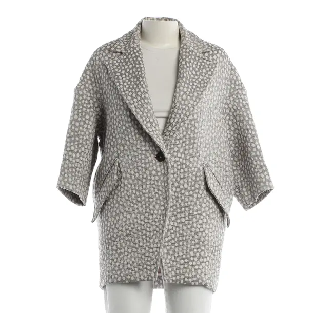 Blazer, in Silber, Baumwolle, Isabel Marant