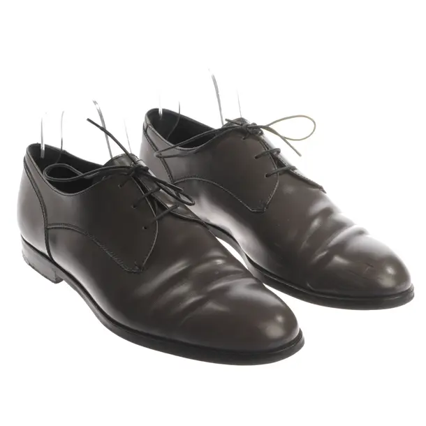 Schnürschuhe, in Dunkelgrau, Zegna