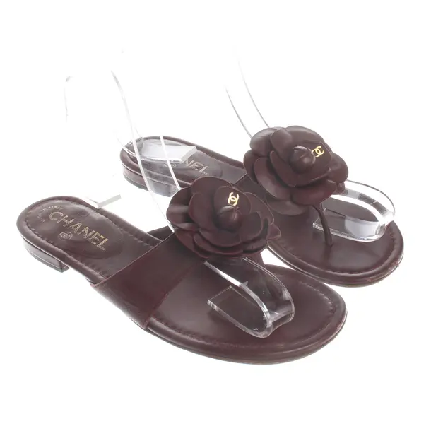 Sandalen, in Bordeaux, Chanel