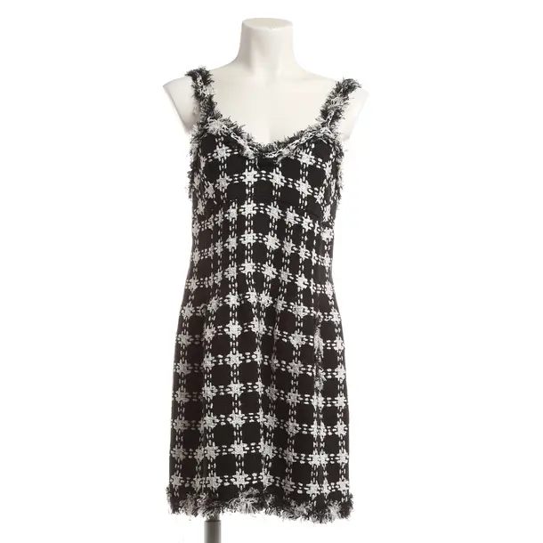 Cocktailkleid, in Schwarz, Baumwolle, Chanel