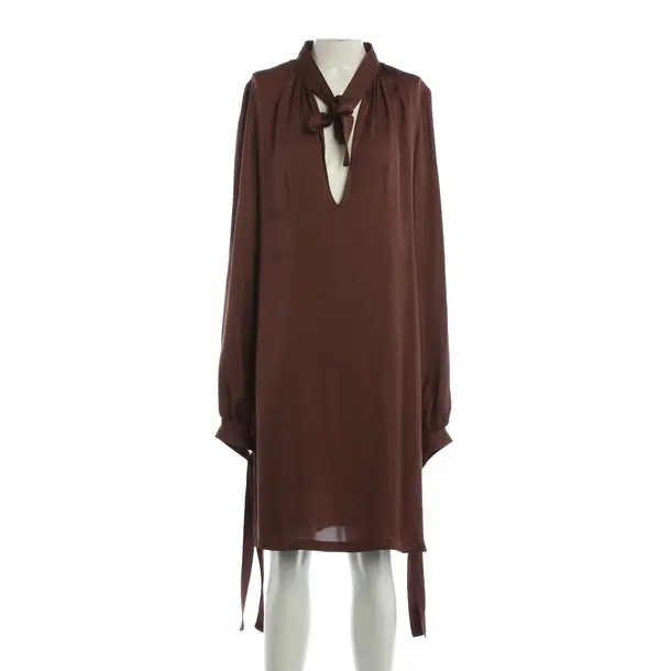 Cocktail Dress, in Brown, Silk, Gucci