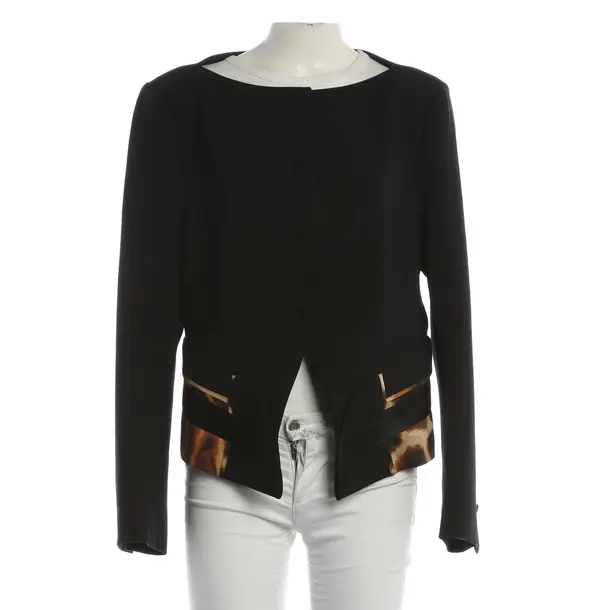Blazer, in Black, Viscose, Roberto Cavalli