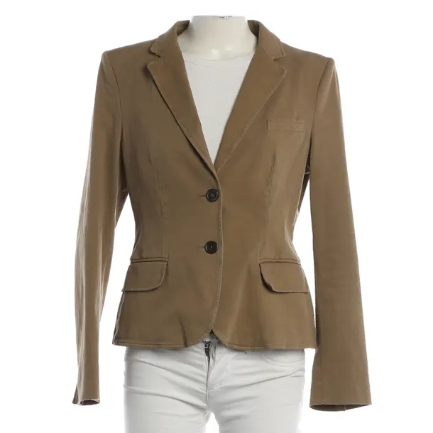 Blazer, in Camel, Baumwolle, Strenesse