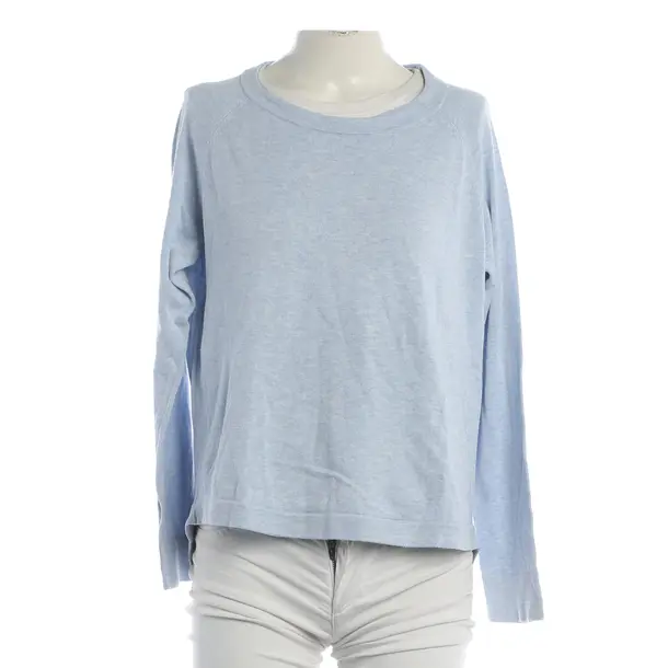 Maglione, in Azzurro, Cotone, Ripetere