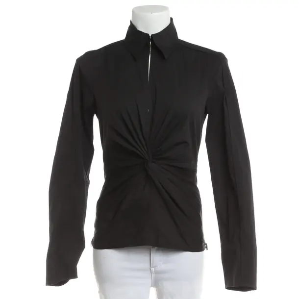 Blouse, in Black, Cotton, Hugo Boss Black Label