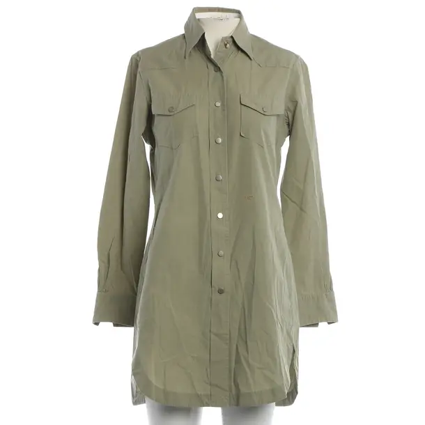 Dress, in Green, Cotton, Le Sarte Pettegole