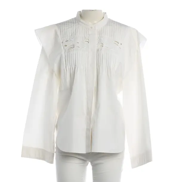 Blouse, in White, Cotton, Chloé
