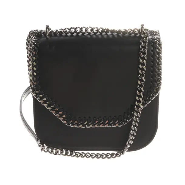 Shoulder Bag, in Black, Polyurethane, Stella McCartney