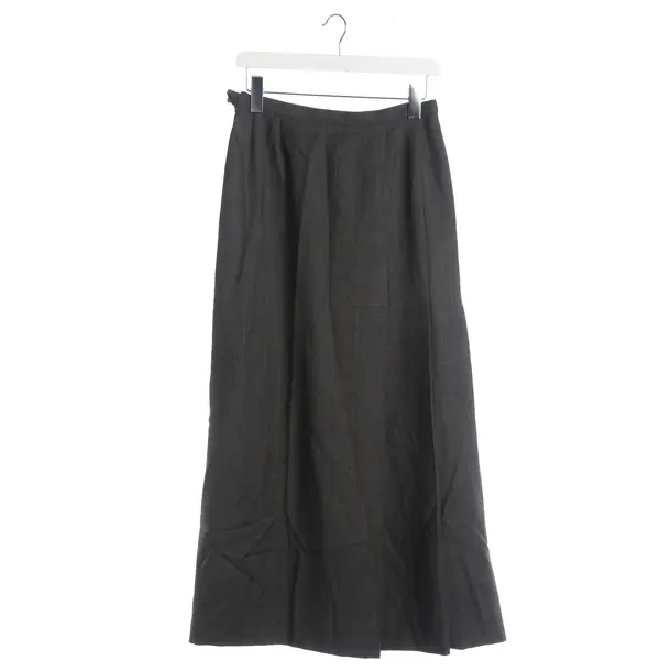 Rock, in Dunkelgrau, Wolle, Max Mara