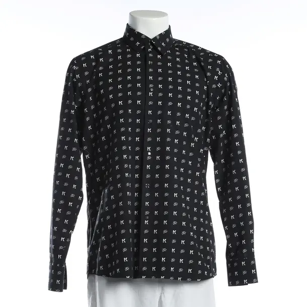 Shirt, in Black, Cotton, Karl Lagerfeld