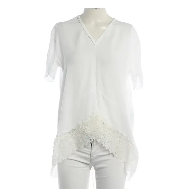 Blouse, in White, Viscose, Maje