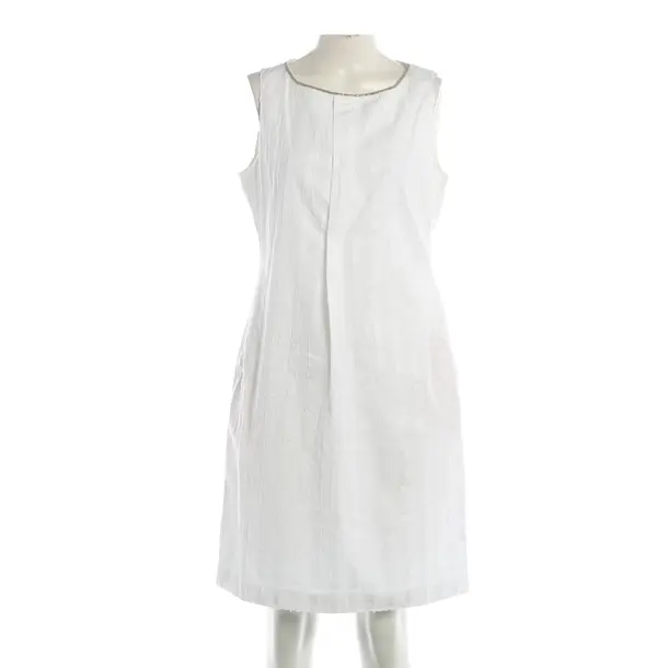 Abito, in Bianco, Cotone, Fabiana Filippi