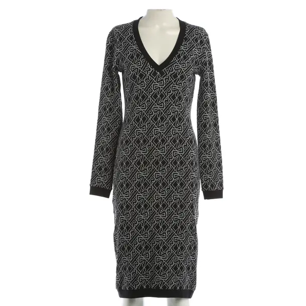 Kleid, in Schwarz, Baumwolle, Karl Lagerfeld