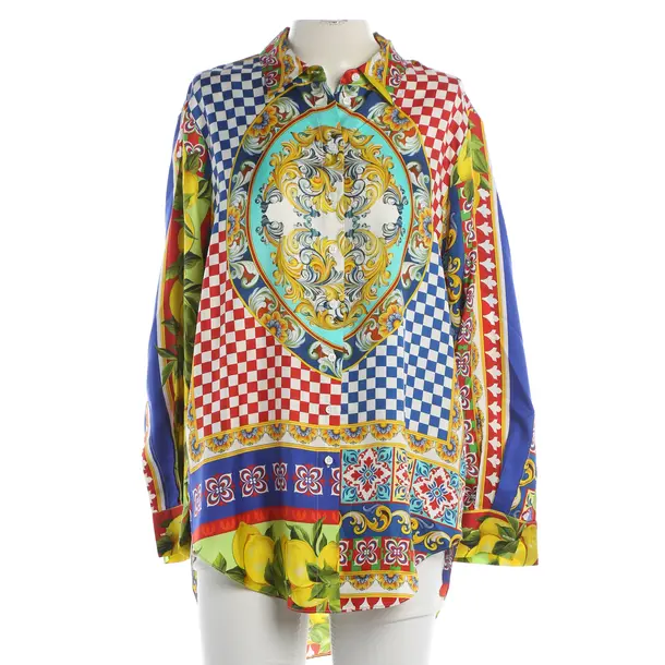 Blouse, in Multicolored, Silk, Anni Carlsson