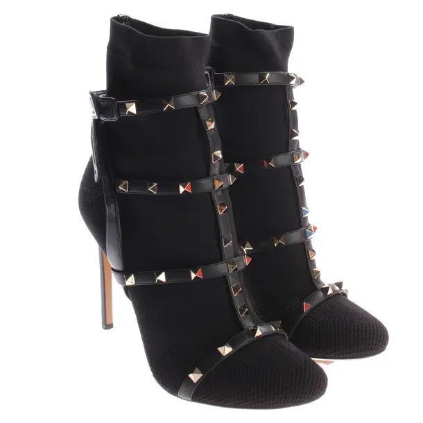 Stiefeletten, in Schwarz, Valentino