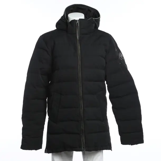 Winterjacke, in Schwarz, Baumwolle, Moose Knuckles
