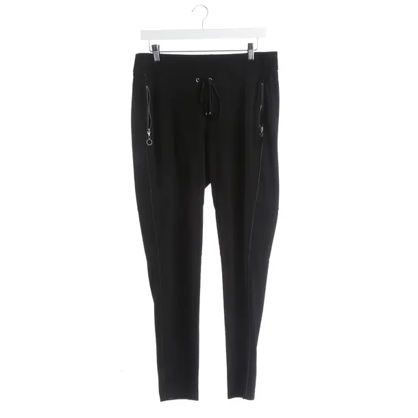 Pants, in Black, Polyester, Raffaello Rossi