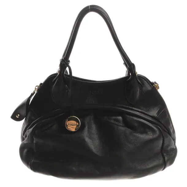 Handbag, in Black, Leather, Furla