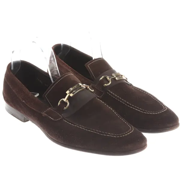 Loafers, in Dark Brown, Salvatore Ferragamo
