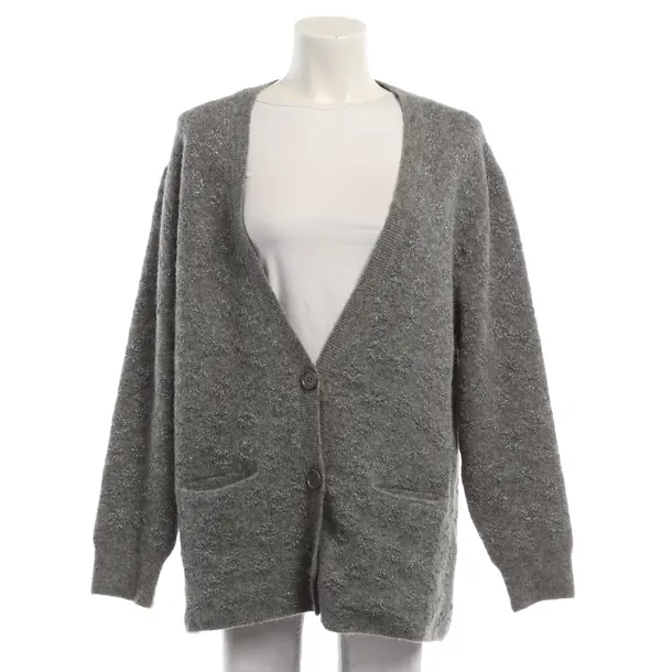 Cardigan, in Gray, Polyimide, Dorothee Schumacher
