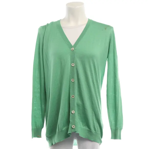 Cardigan, in Green, Cotton, Aida Barni