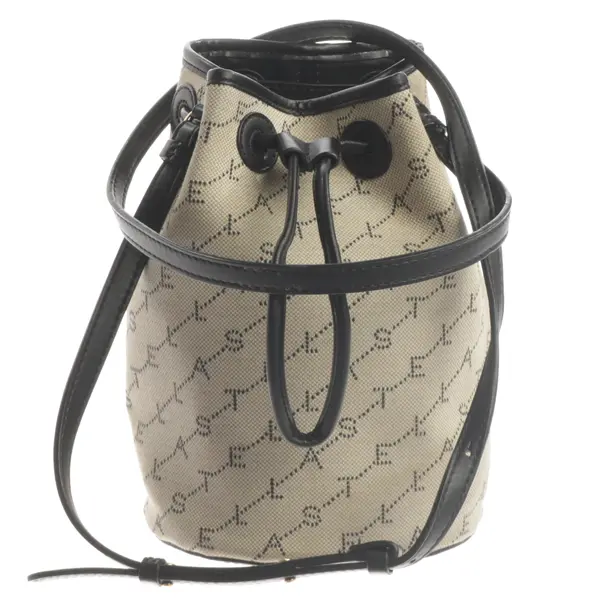 Bucket Bag, in Beige, Cotton, Stella McCartney