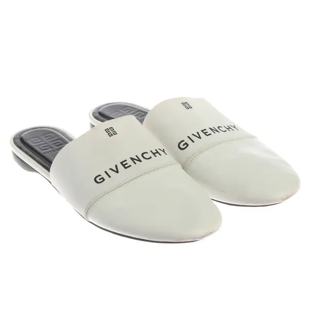 Mules, in White, Givenchy