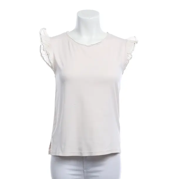 Top, in Cream, Baumwolle, Marc Cain