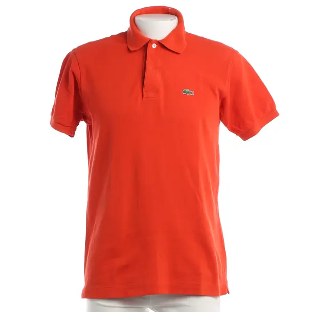Poloshirt, in Orange, Baumwolle, Lacoste