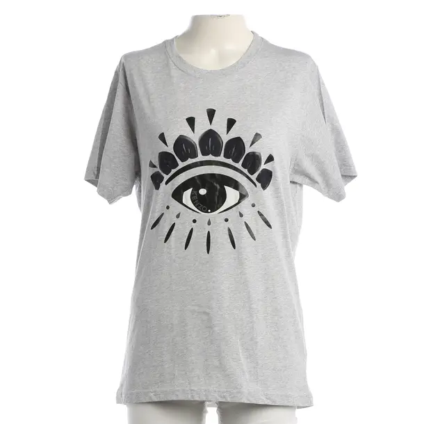 Shirt, in Grau, Baumwolle, Kenzo