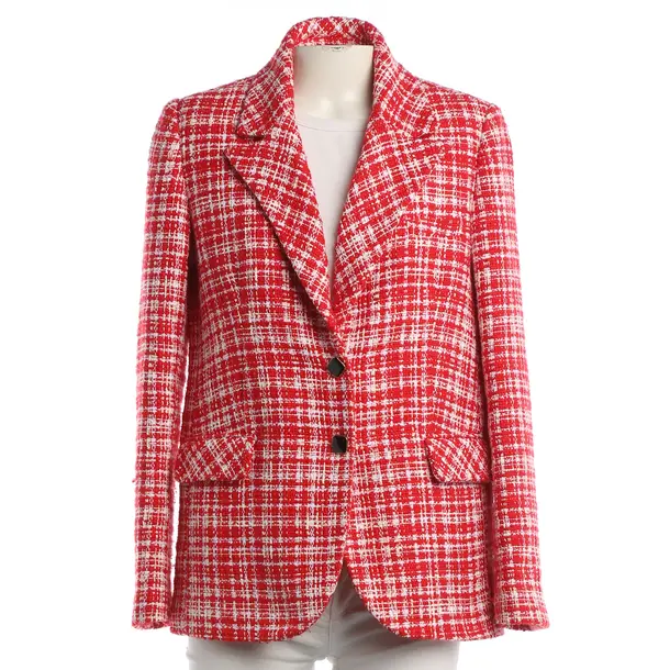 Blazer, in Rot, Polyester, self-portrait