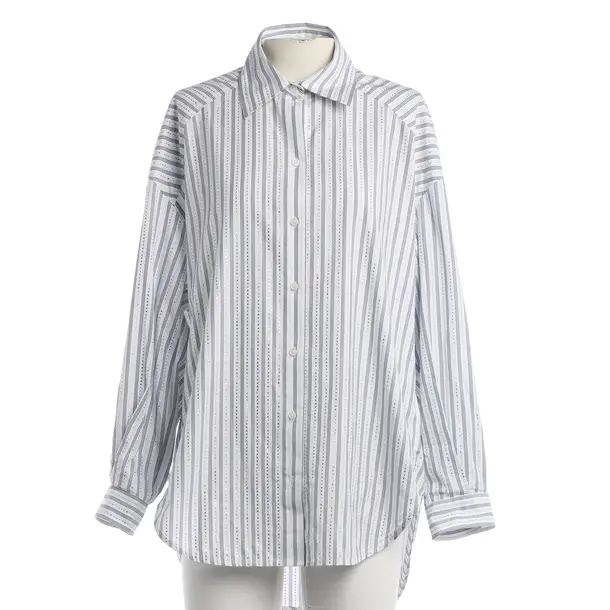 Blouse, in White, Cotton, Sandro